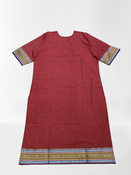 Maroon Kurti with Border