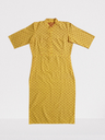 Sunshine Symmetry Frock-Style Kurti