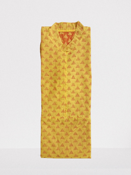 Sunshine Symmetry Frock-Style Kurti