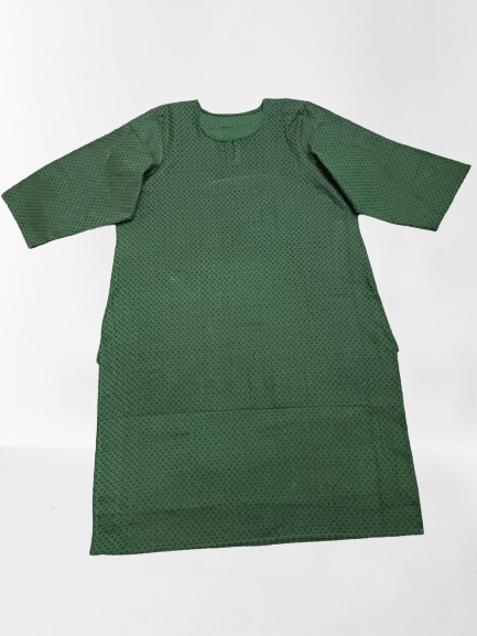 Dark Green Kurti with Pockets