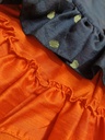 Black & Orange Baby Frock