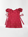 Maroon Baby Frock