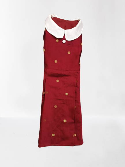 Maroon Baby Frock