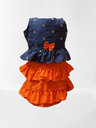 Black & Orange Baby Frock